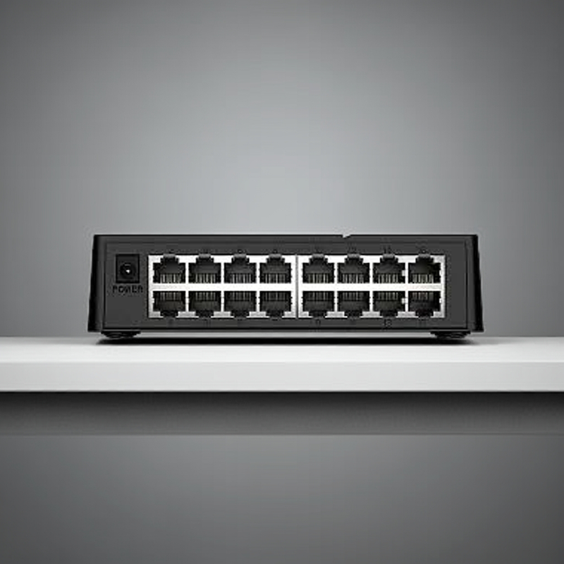 Switch Intelbras S1116F em ambiente de rede