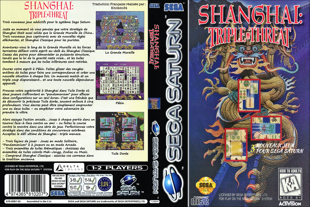 Shanghai Triple Threat French Cover