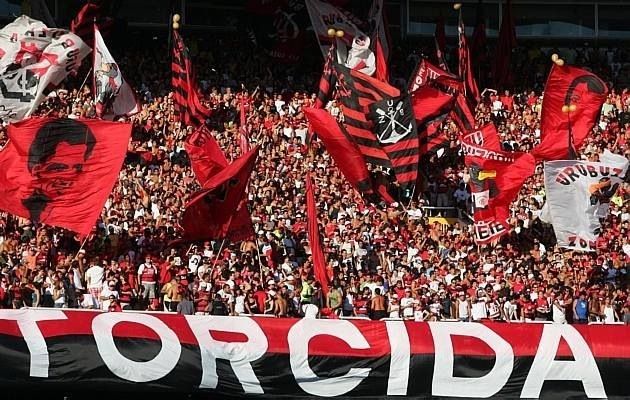 Bandeirão da torcida do Flamengo