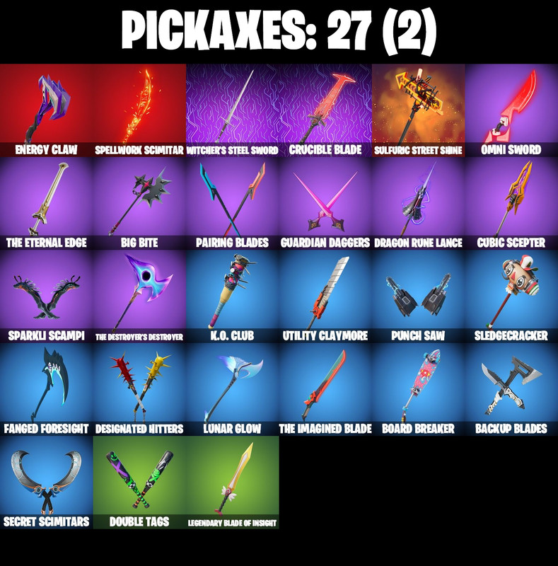 pickaxes comp