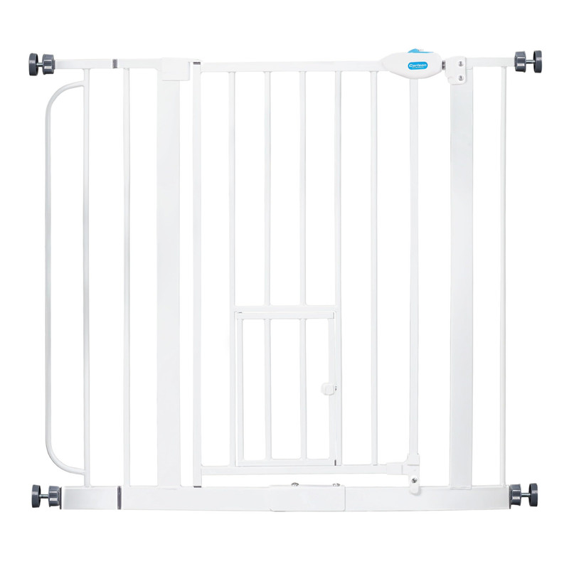 Carlson Extra Wide Dog Gate with Small Pet Door