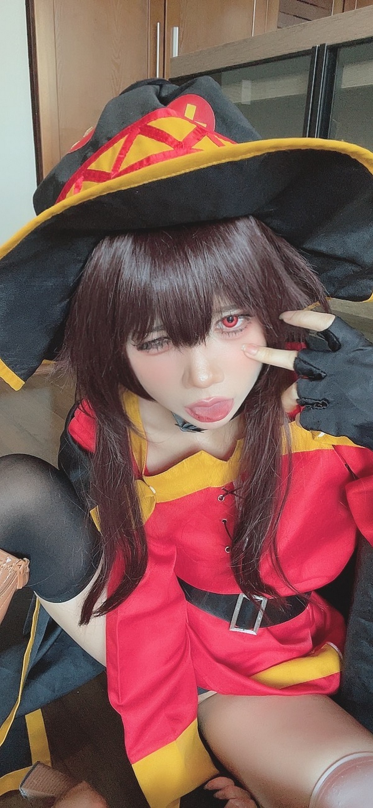 PoppaChan Megumin Cosplay (Konosuba) – 128 Photos 12 Videos 1.01GB插图1