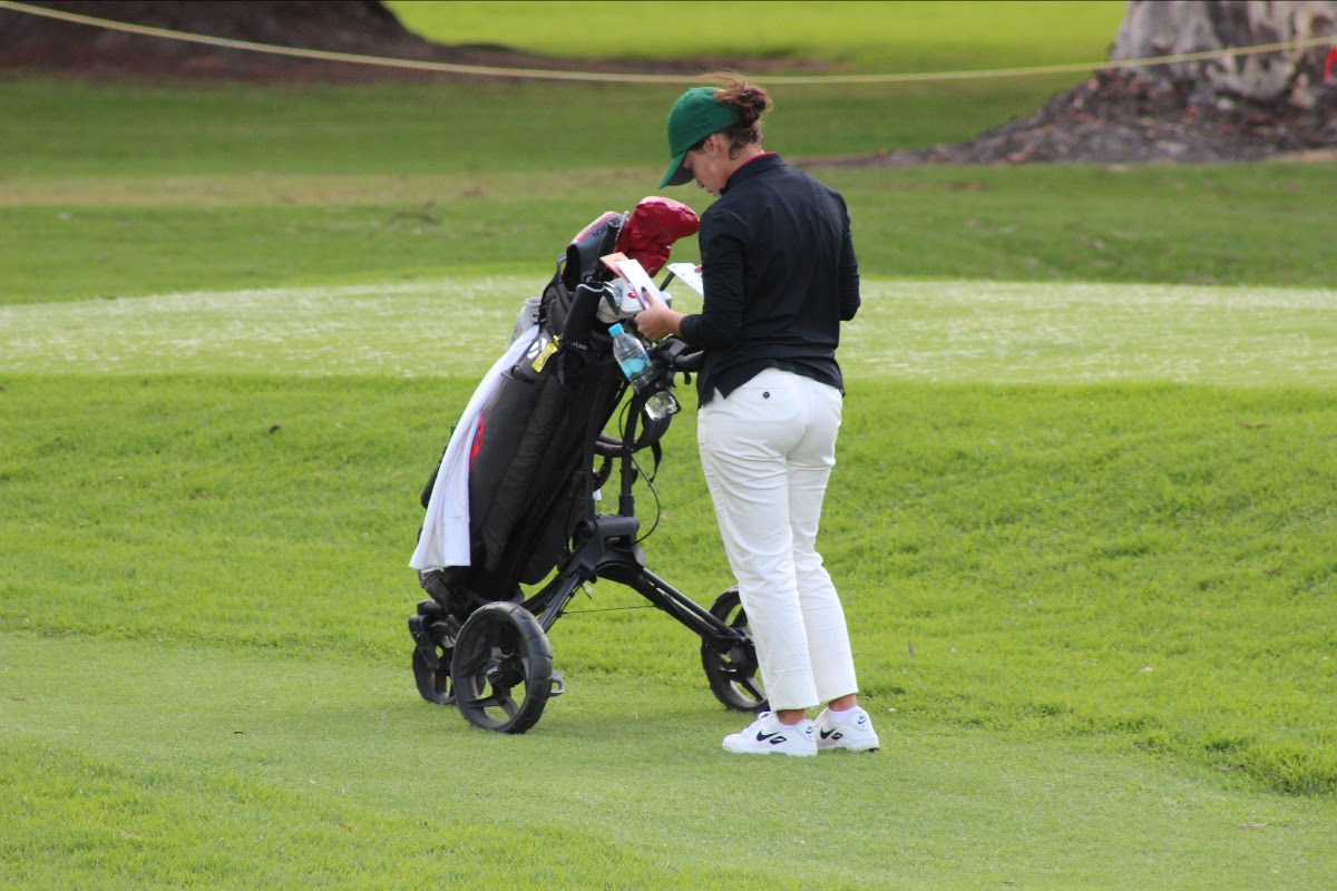 La golfista María José Martínez comparte subliderato del Abierto Sudamericano Amateur