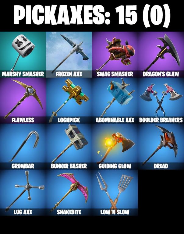 pickaxes comp