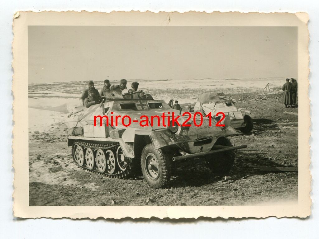 Wehrmacht, Halbkette, Sdkfz, Rückzug bei Gschel,