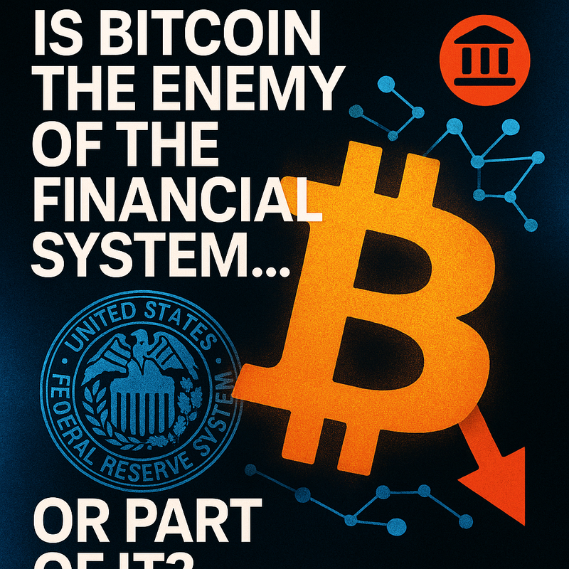 Is Bitcoin the enemy of the financial system… or part of it?