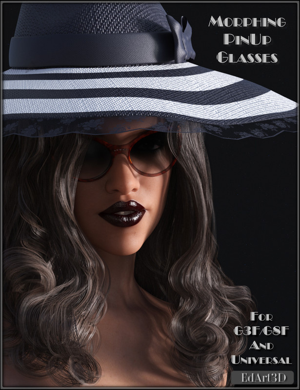 Morphing PinUp Glasses for G3F/G8F and Universal Prop Morphing PinUp Glasses for G3F/G8F and Universal Prop
