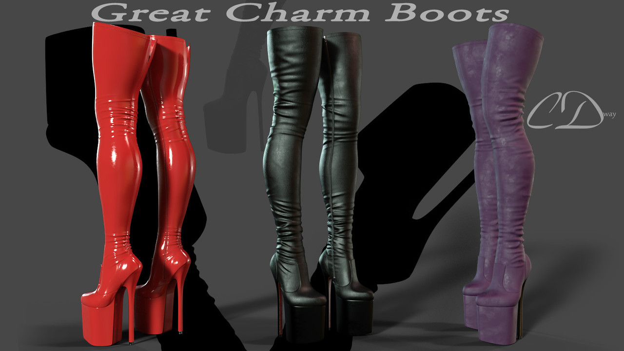 Great Charm Boots for g3f g8f