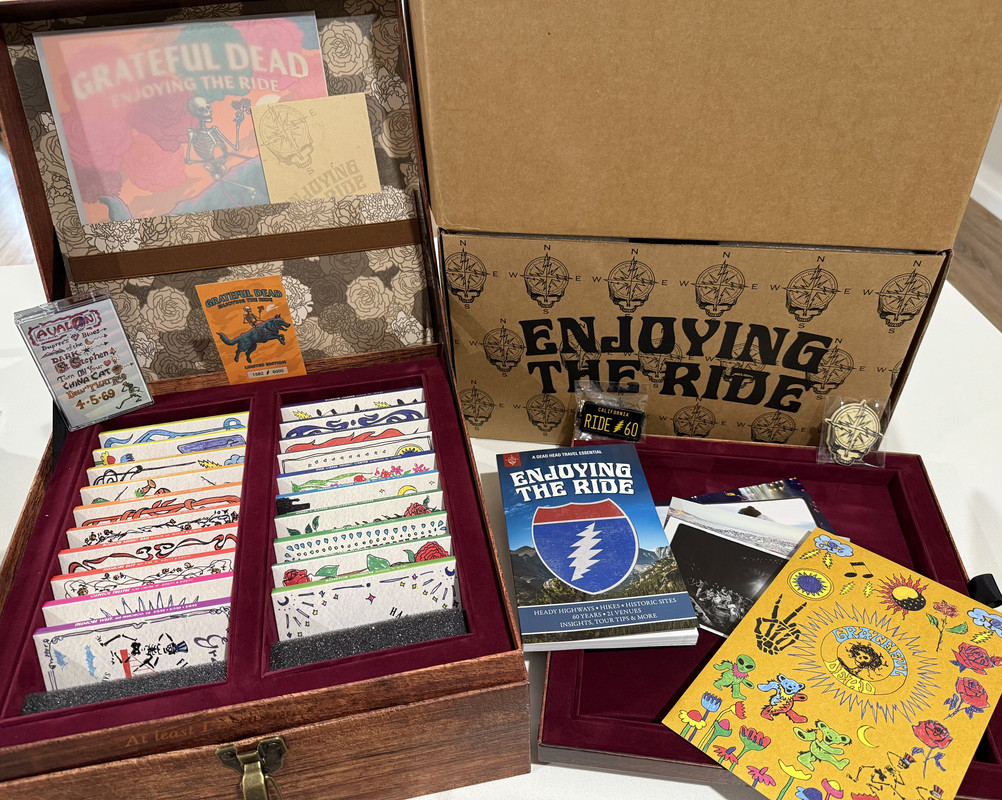 Enjoying The Ride - Grateful Dead 60th Anniversary Box Set