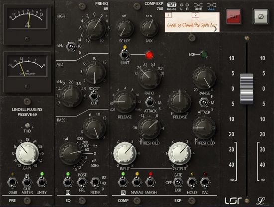 Plugin Alliance Lindell Audio 69 Series v1.0.0 U2B macOS