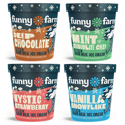 Score a FREE Pint of Funny Farm Ice Cream with This Coupon Offer!