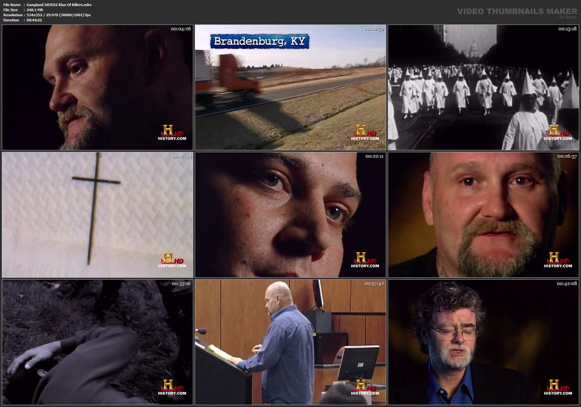 Gangland S05E02 Klan Of Killers.mkv