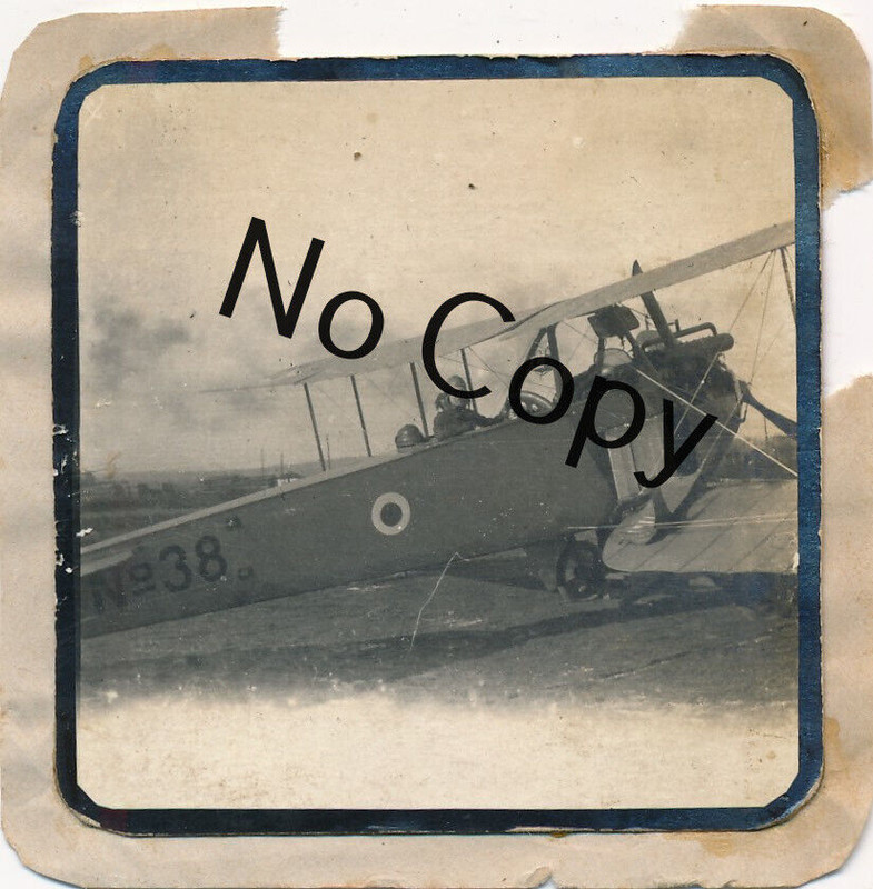 Foto WK1 -Französisches Flugzeug Doppeldecker X108