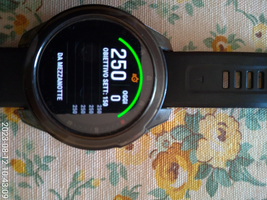 2023-08-13 14.25 inviata a Garmin-minuti di intensità fatti con Forerunner 220 che non aumentano su 