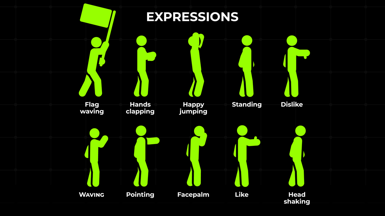 Animated Stickman Preview 1