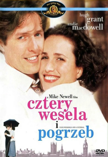Cztery wesela i pogrzeb / Four Weddings and a Funeral (1994) PL | 360p | 480p | 720p | AC3.BRRip.XviD-GR4PE | DD2.0 | Lektor PL
