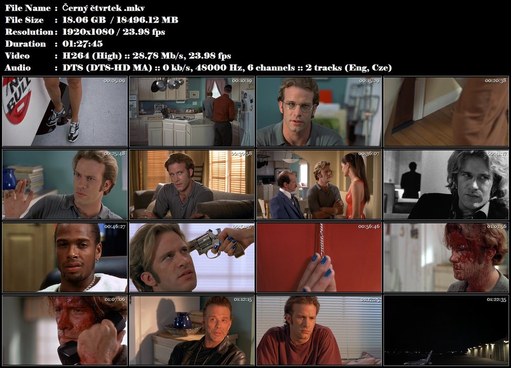 Černý čtvrtek / Thursday (1998)