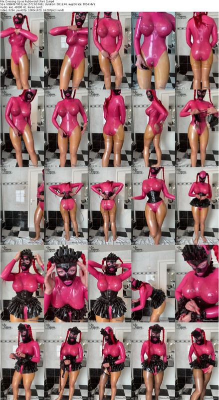 Dressing Up as Rubberdoll (Part 2)_s