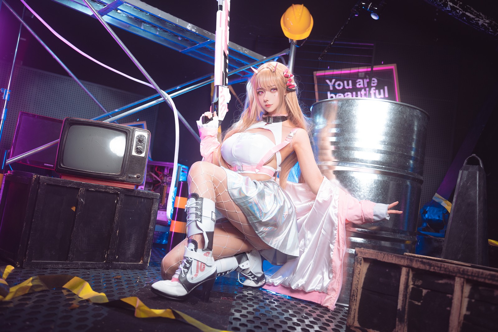 Seya-狮砸 – 胜利女神：妮姬 毒蛇 Cos 高清写真（12P-155.3MB）插图1