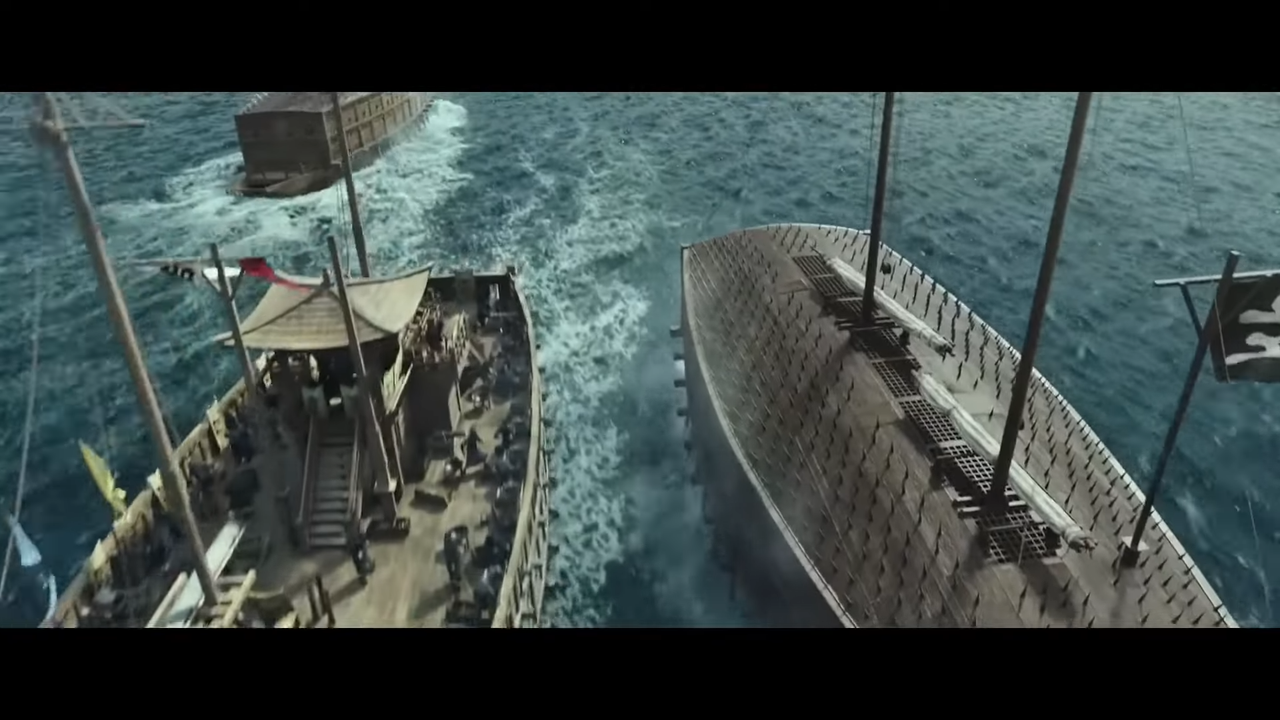 한산 용의출현 전투신 (feat 학익진) 2-12 screenshot