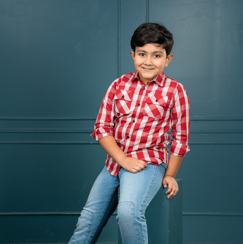 ঈদ স্পেশাল! Boys Long Sleeve Check Shirt – ঈদের দিনকে আরও স্টাইলিশ এবং আরামদায়ক করে তুলুন ছেলে বাচ্চাদের!
