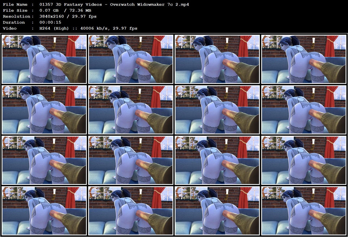01357 3D Fantasy Videos - Overwatch Widowmaker 7c 2.mp4