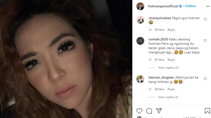 Pengacara kondang Hotman Paris Hutapea baru saja mengunggah foto penyanyi Gisella Anastasia di Instagram pribadinya @hotmanparisofficial pada Sabtu (12/12/2020) pagi.