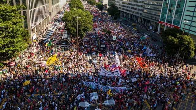 Marcha contra Bolsonaro