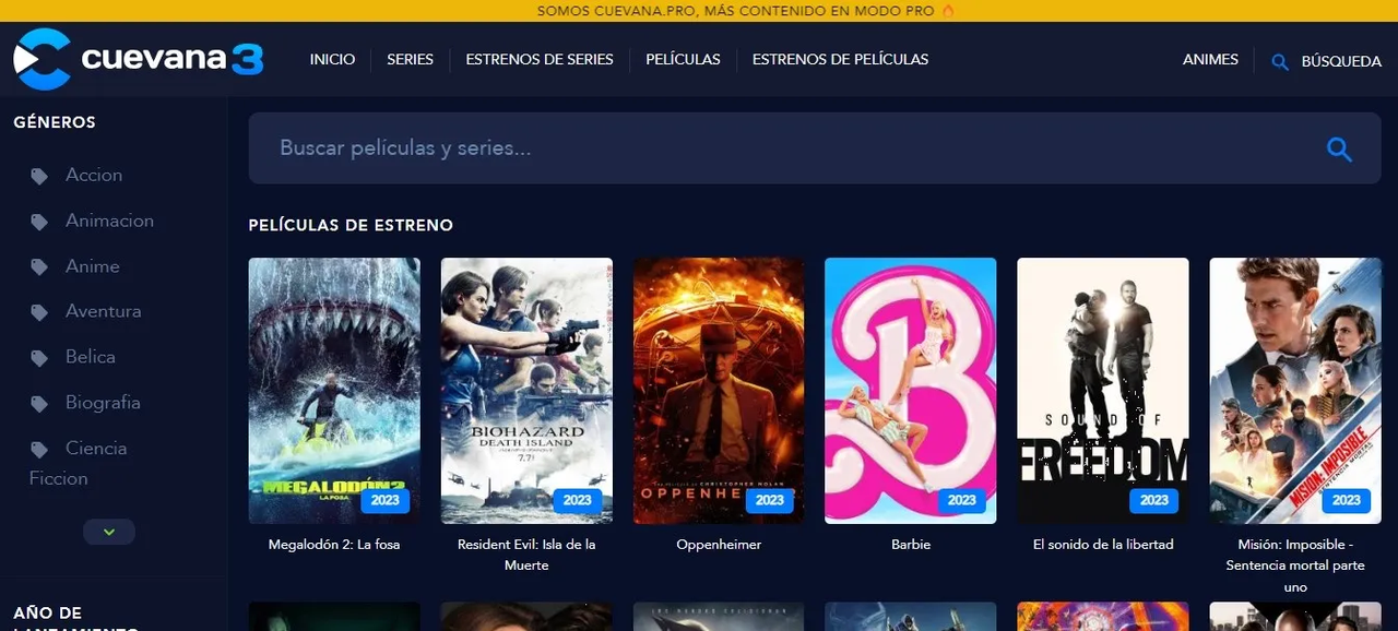 ¿Cuevana Pro es seguro? Guía para entrar al nuevo sitio y ver películas gratis
