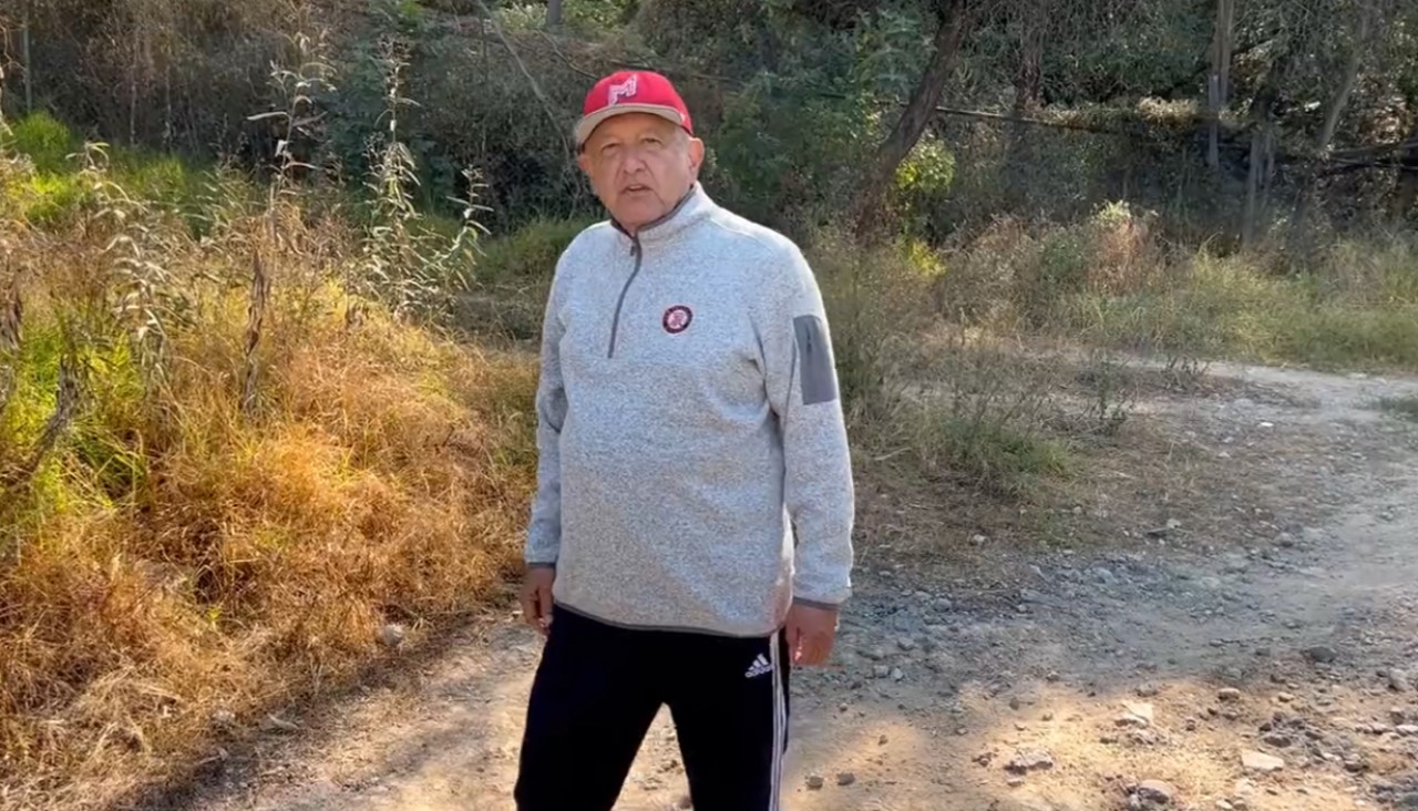 AMLO pidió “Hay que luchar para vivir y vivir con dignidad”, al hacer cardio