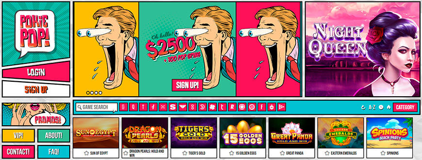 What was the first online casino game?