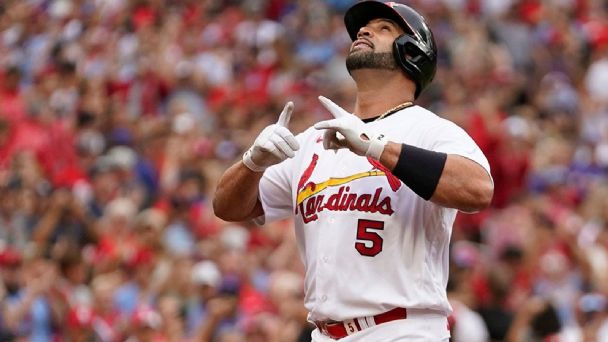 MLB: Albert Pujols ya llegó a los 700 cuadrangulares... aunque no de forma oficial