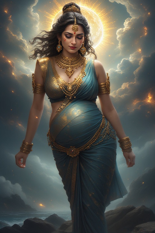 naked-goddess-parvati-pregnant-5