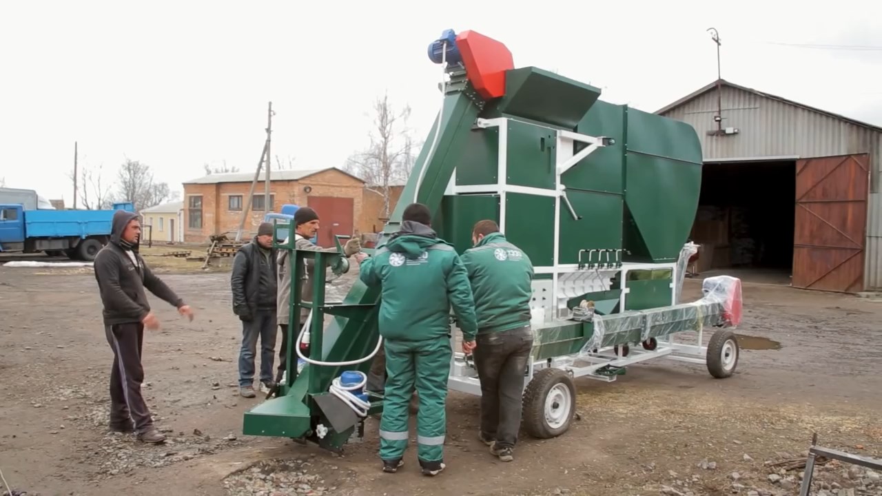 Налаштування самохідного очисного комплексу СОК