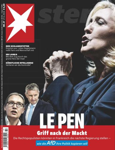 Cover: Der Stern Nachrichtenmagazin No 27 vom 27  Juni 2024
