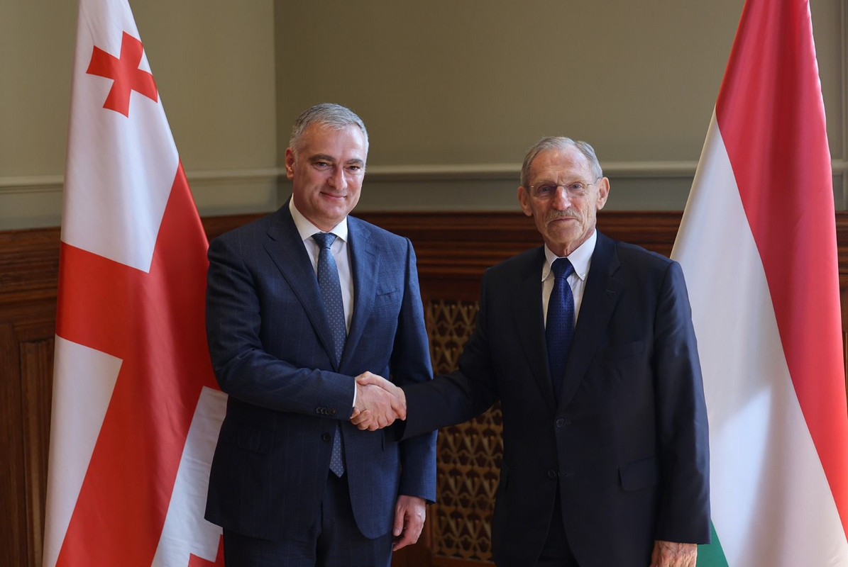 საქართველოს იუსტიციის მინისტრი პაატა სალია ბუდაპეშტში უნგრეთის შინაგან საქმეთა მინისტრს შეხვდა