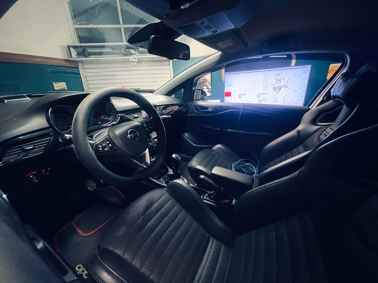 DMS Tuned Corsa 1.4T 176HP dyno graph