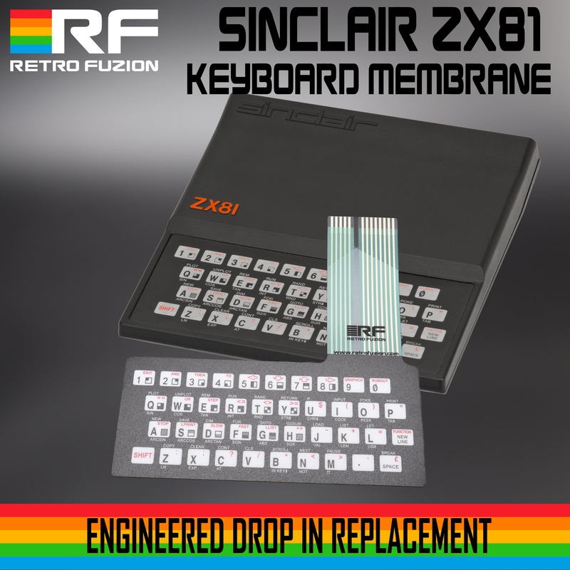 Premium Sinclair ZX-81 Replacement Keyboard Membrane - All