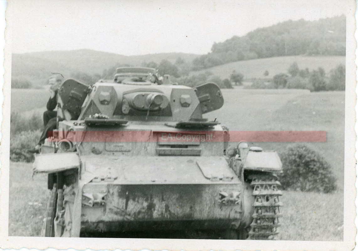 Panzer IV Tank Kämpfe Russland- Foto