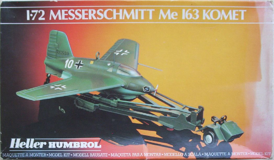 Heller Humbrol 72 Messerschmitt Me 163 Komet