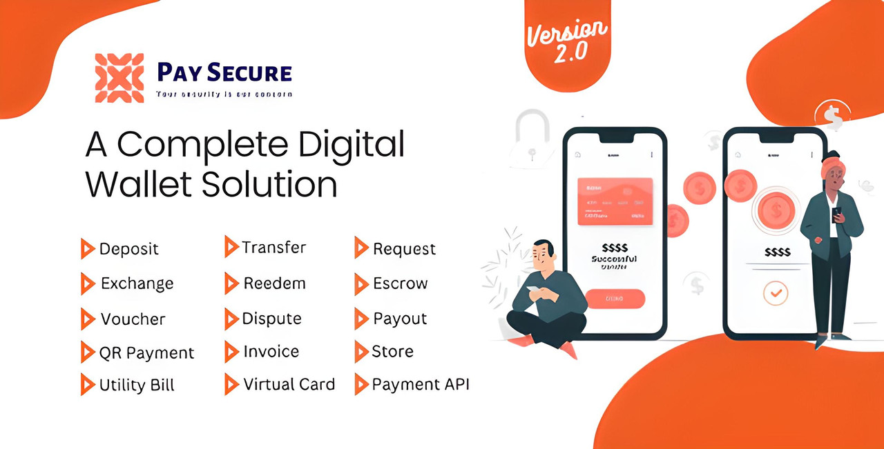 Pay Secure – A Complete Digital Wallet Solution PHP