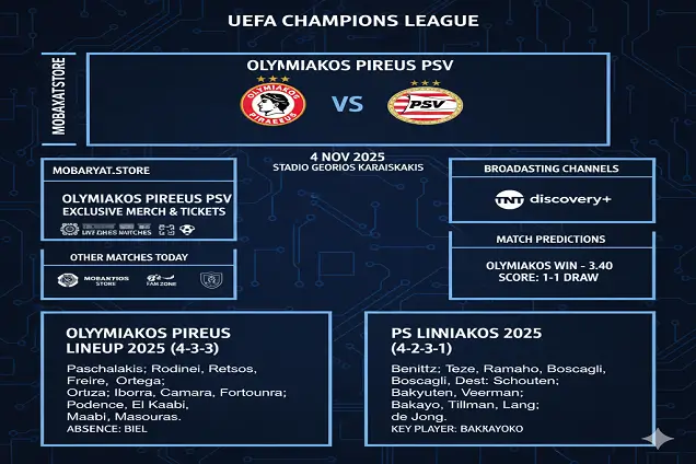 أولمبياكوس ضد آيندهوفن