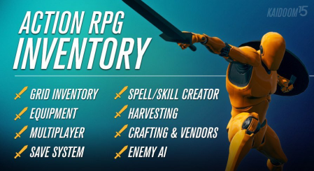 Unreal Engine Marketplace - Action RPG Multiplayer Starter Template (5.1)