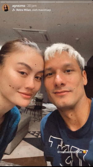 Agnez Mo dan Raphael Maitimo