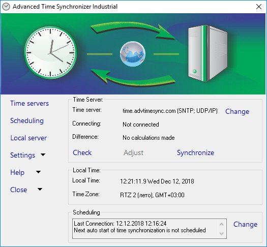 Advanced Time Synchronizer Industrial v4.3.0.814 Multilingual