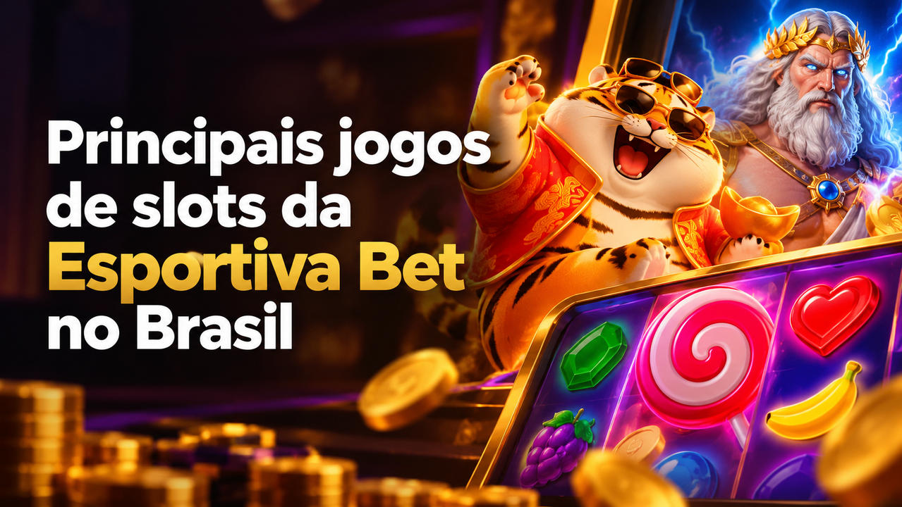 Principais jogos de slots da Esportiva Bet no Brasil