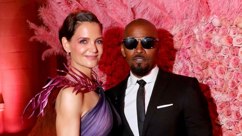 Katie Holmes and Jamie Foxx