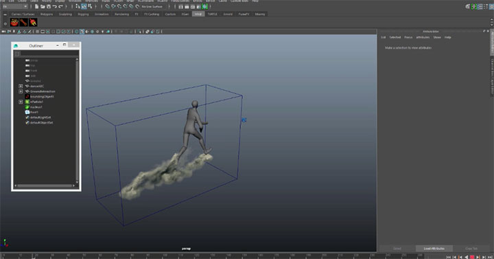Creating Dust Procedurally in Maya With SOu P