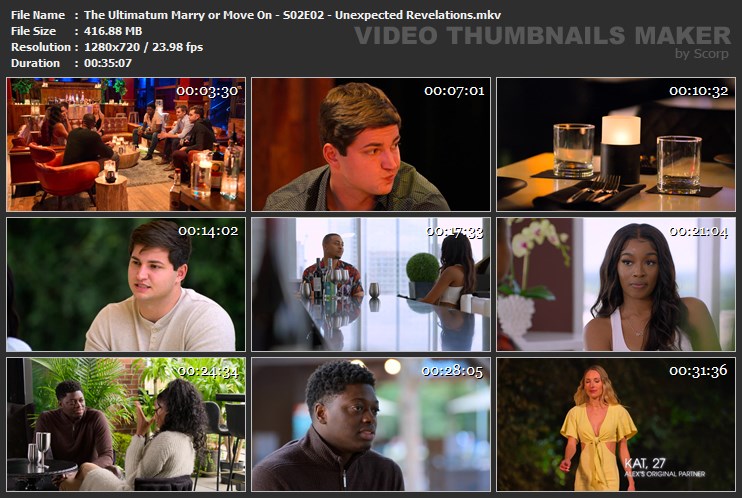 The Ultimatum Marry or Move On - S02E02 - Unexpected Revelations.mkv