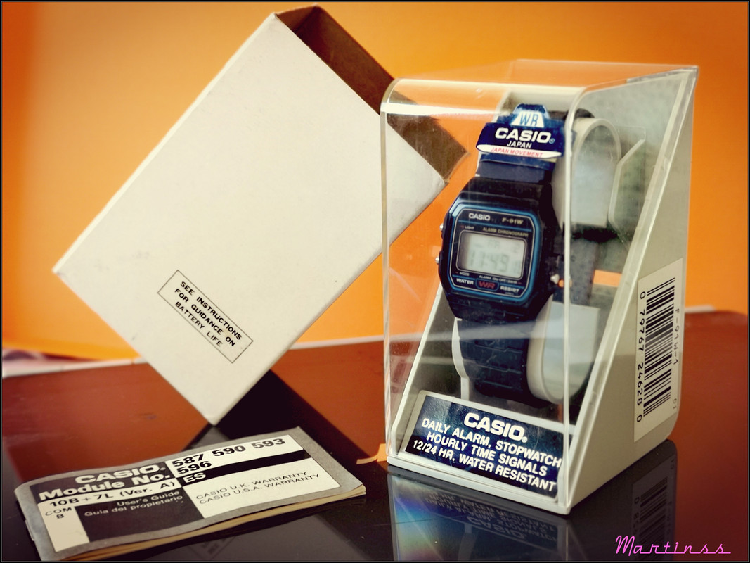 Casio F 91 W Japan U 19 The Watch Site